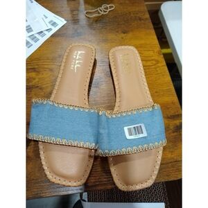 Nicolle Miller Sandals, Blue 7.5M US